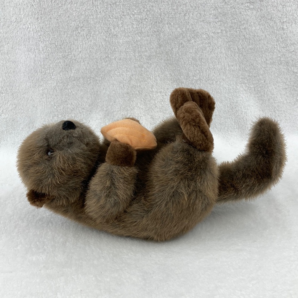 Sea World Busch Gardens Sea Otter # Dallas Stars Hockey Plush Stuffed Toy 11”